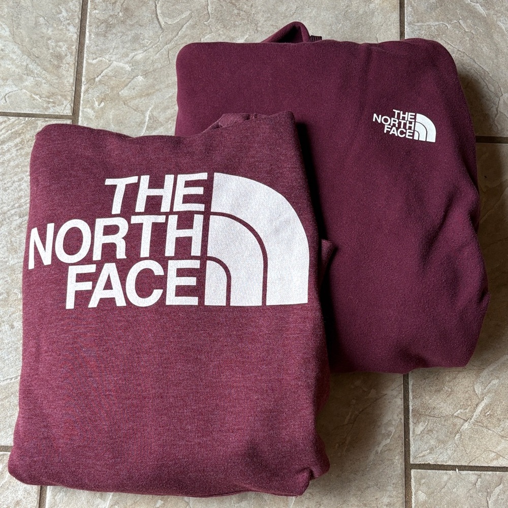 The North Face Maroon Sweatshirts